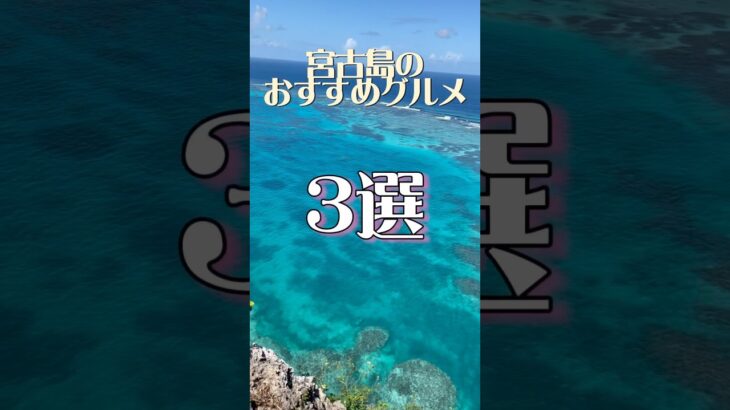 2023年 【保存推奨】独身貴族アラサーウーマンが厳選する宮古島のおすすめグルメ3選②#shorts #宮古島グルメ