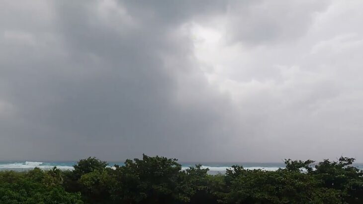 2023年 宮古島　台風接近中　ー　Typhoon approaching