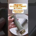 2023年 【Shorts動画】沖縄・宮古島でサトウキビ買ってきたので食べてみる！【I bought some sugarcane and I’m eating it.】#Shorts