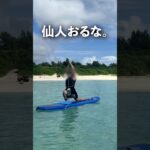 2023年 #shorts~supやりながらヨガができる!?~ #わっかーず#sup#宮古島#マリンスポーツ#海#gopro#おすすめ