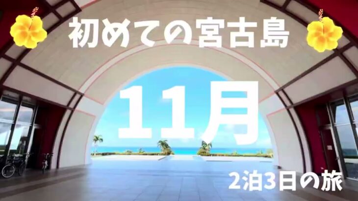 2023年 【初めての宮古島】4つ台風来ててもなんのその！