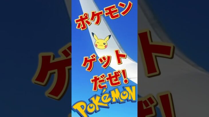 2023年 ポケモンジェット搭乗！　スカイマーク航空　#ポケモン #pokemon #ピカチュウ #boeing #boeing737 #スカイマーク #宮古島