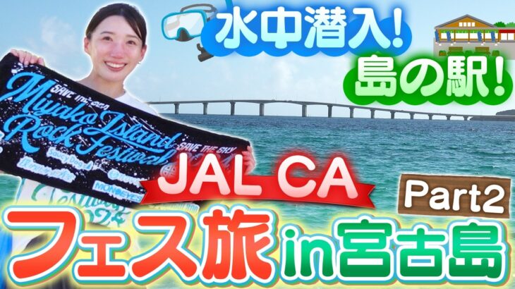 2023年 【フェス】日本最南端の宮古島ロックフェス2024をJAL CAが満喫！