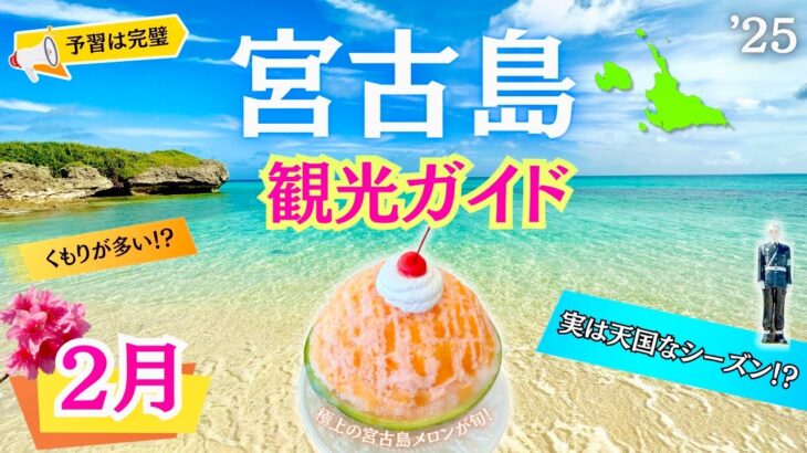 2023年 ２月に行く人必見！宮古島旅行の予習は完璧です♪【2025年2月編】