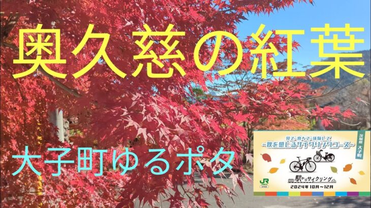 【茨城県大子町】駅からサイクリングを利用し紅葉満喫してきた#紅葉