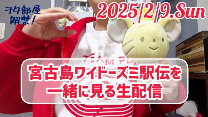 2023年 中大ファンが宮古島駅伝を見るだけの生配信 #真紅の歴史に新たな1を #中大駅伝 #中央大学 #サポートサイドから流れを作ろう #宮古島駅伝