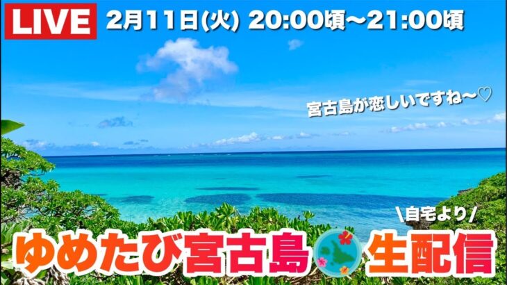 2023年 【生配信】宮古島愛を語りましょう♪2025.2.11