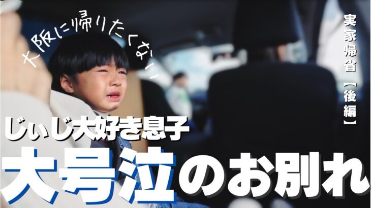 2023年 【ワンオペ帰省】大阪に帰りたくない！宮古島の家族とのお別れが悲しくて大号泣。｜台日家族｜宮古島帰省｜飛行機｜年末年始の長距離帰省