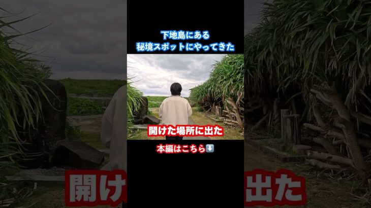 2023年 【宮古島旅行】下地島にある秘境へ #宮古島 #宮古島旅行 #宮古島vlog