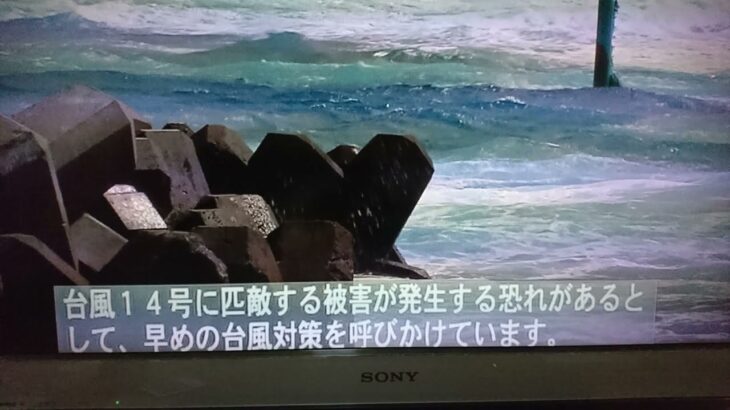 2023年 【2017年9月台風18号】宮古島