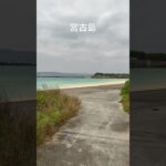 2023年 ホテルのガーデンから🌊まで　南国の植物を見ながら海が見えてきた　#旅 #music 宮古島 #ラグジュアリートラベル