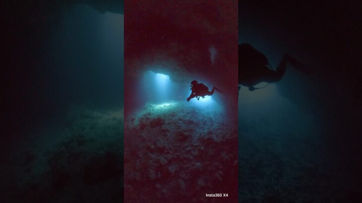 2023年 一ノ瀬ホール最高！一番好きだわ😃 #scubadiving #diving #宮古島