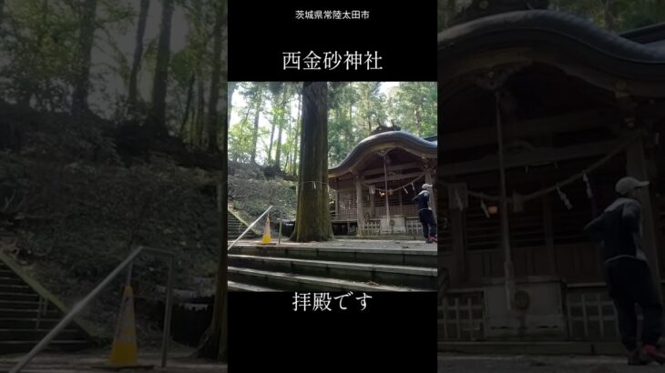 西金砂神社　茨城県常陸太田市　#shorts