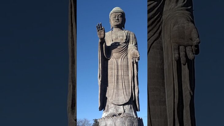 【茨城】茨城県牛久大仏にて