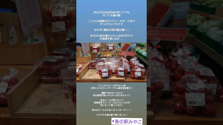 2023年 宮古島にきたら絶対行ってほしい！#宮古島 #島の駅みやこ #リゾートバイト #リゾバ