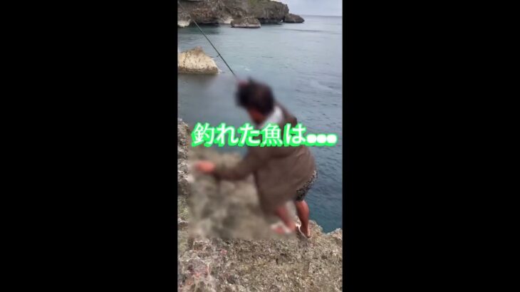 2023年 宮古島の断崖絶壁にて釣りをしてみた