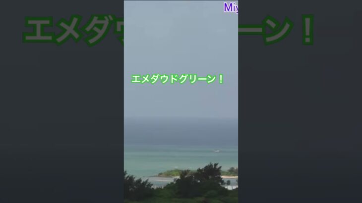 2023年 エメダウドグリーン！#宮古島 #オーシャン