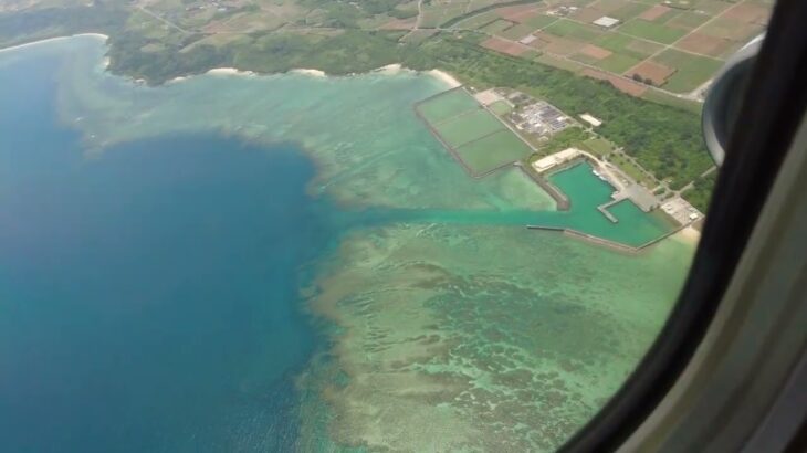 2023年 【機窓風景】宮古空港離陸 Boeing737-800