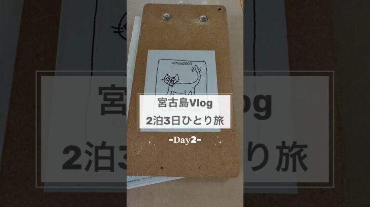 2023年 ひとりでも楽しすぎた！宮古島大満喫Vlog🌊