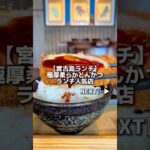 2023年 【宮古島ランチ】宮古島 琉球とんかつ三矢