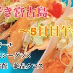 2023年 【宮古島】あそこのビーチに星の砂！？本番絶品タコライス‼︎大好きガチャガチャ❤️