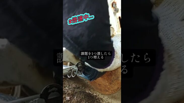 2023年 チューブ巻き取り機制作中2#宮古島 #沖縄 #灌水チューブ#農機具#農業#台風#関税#日曜日