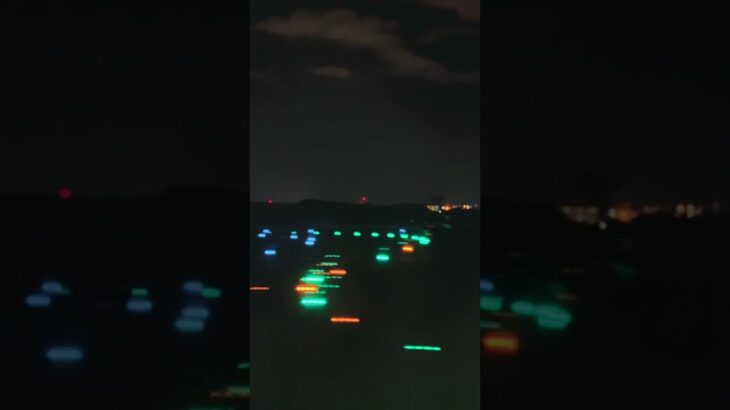 2023年 2025.1.17 那覇空港着陸 FROM 宮古島５　#離着陸