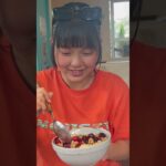2023年 激ウマ！アサイー❤️＆ジューシーなバーガー🍔[宮古島] 「BRUAL」#いただきます #モッパン #shorts