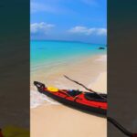 2023年 shorts #沖縄 #宮古島 #波の音 #おうちで旅気分 #海抜ゼロメートルの旅 #japan#okinawa #来間島 カヤック #kayak #来間ブルー #ビーチ #feathercraft