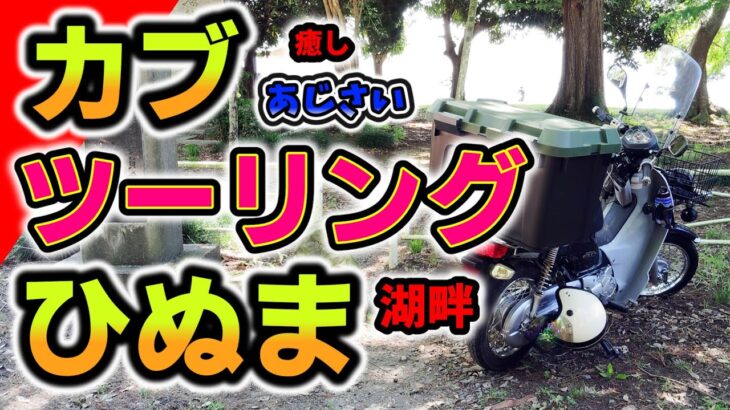 【モトブログ】 スーパーカブで行く！茨城・涸沼湖＆ひぬまアジサイまつりツーリング旅 涸沼湖畔の絶景に癒される｜原付でめぐる初夏の茨城 絶景と湖畔の静けさ｜スーパーカブでゆる旅してみた #しゅみきょー