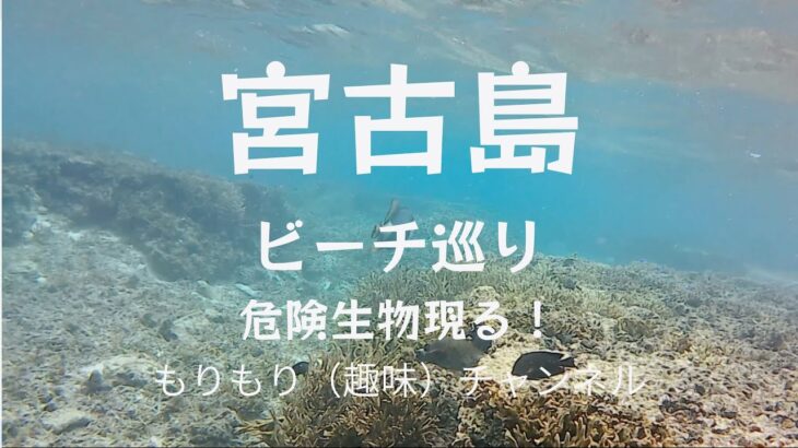 2023年 宮古島ビーチ巡り もりもり趣味チャンネル