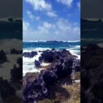 2023年 【沖縄宮古島】2025年8月 沖縄宮古島 波打ち際 #宮古島 波打ち際