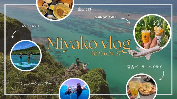 2023年 初の宮古島🐢3泊4日で海もご飯も大満足vlog🌺