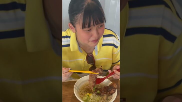 2023年 「今日一デカい！」１本ソーキそば [宮古島] 港食堂ニュー浜や#いただきます #モッパン #shorts