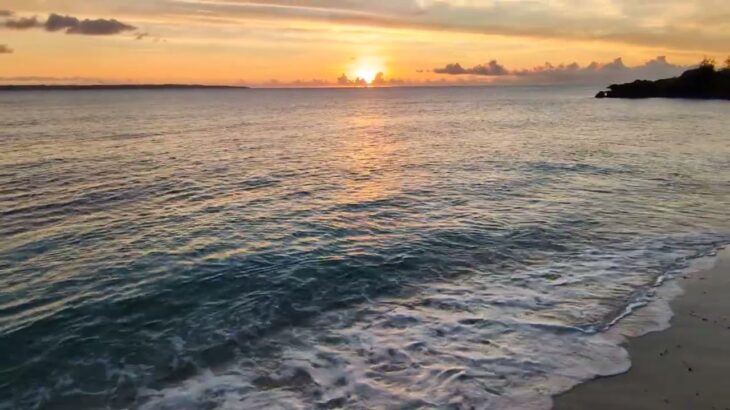 2023年 宮古島の夕日