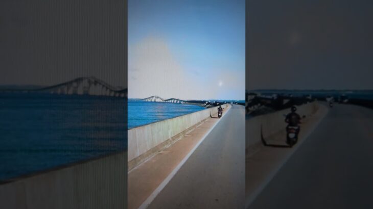 2023年 伊良部大橋、伊良部島より宮古島方向