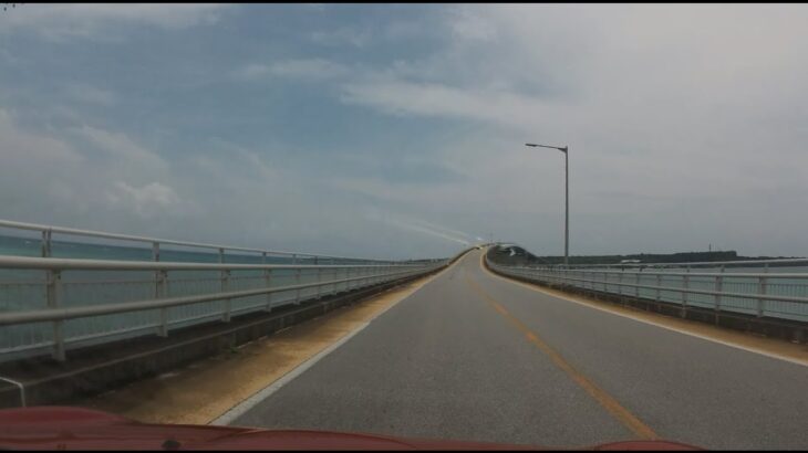 2023年 宮古島②　ミニークーパーツーリング　池間大橋・伊良部大橋往路　20250709