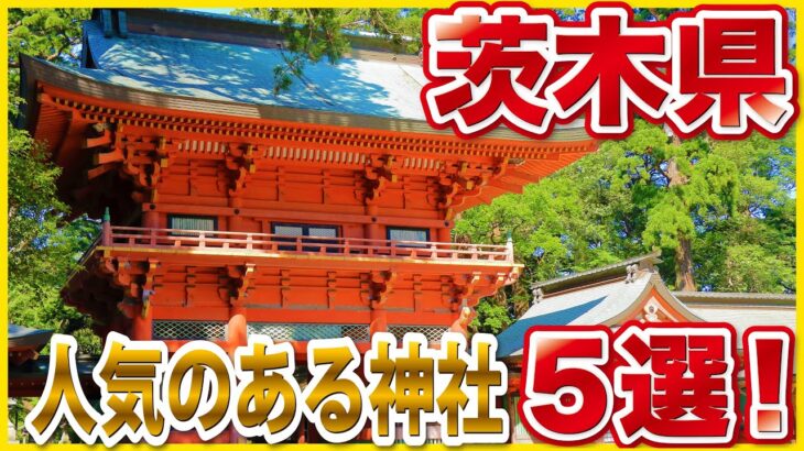 【茨城県神社巡り】絶対行くべき人気神社5選｜パワースポット・縁結び・金運UP！