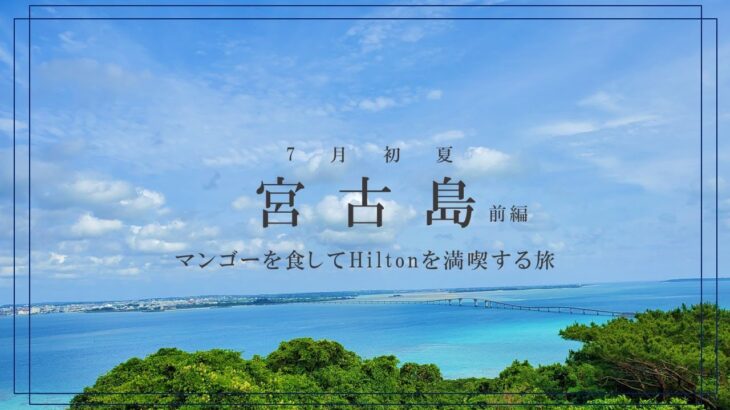 2023年 【夫婦旅log】マンゴーを食す7月宮古島