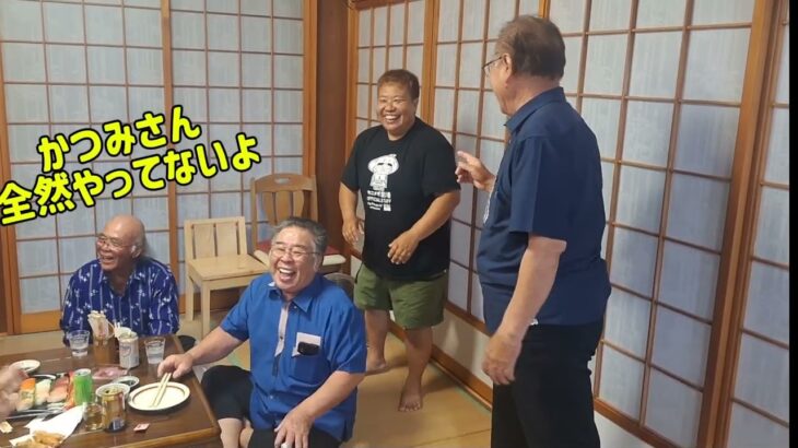 2023年 宮古島芸人　伊良部の敬老祝いに行ったら、芸達者達がたくさんいた
