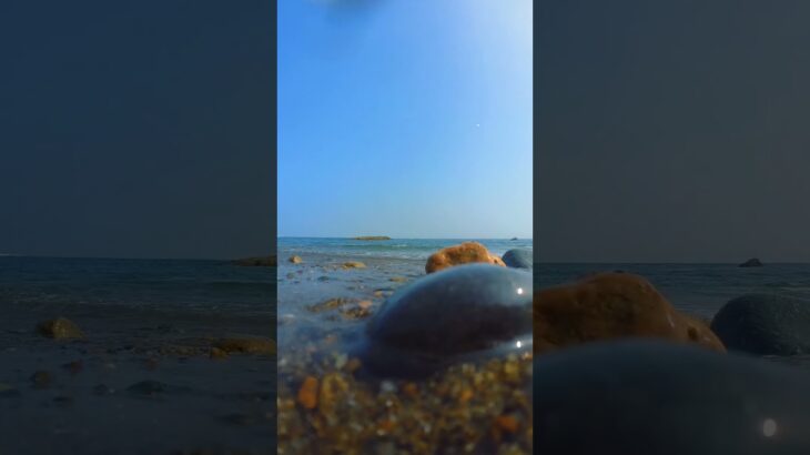 【茨城県】【大洗海岸】無料の砂浜🌊アクアワールドからすぐ！だけど、足が痛いw　#大洗町 #砂浜 #茨城観光 #shorts #vtuber