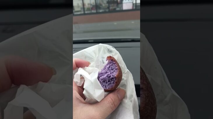 2023年 宮古島旅行⑪　行列のできるお菓子　紅芋パンピン　もちもち　ふわふわ