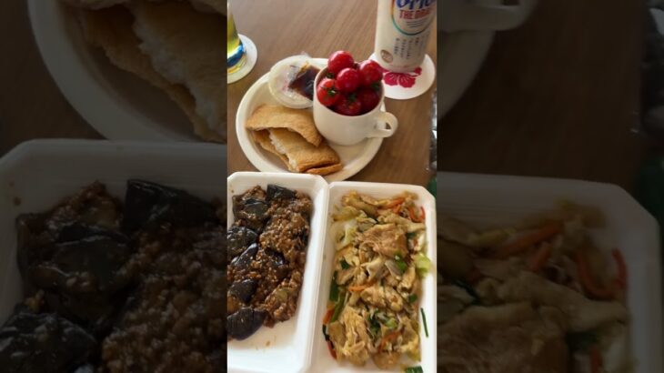 2023年 部屋昼食　宮古島地元スーパー「サンエー」で買ってきた総菜2025/5/27