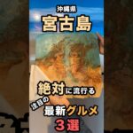2023年 絶対流行る！宮古島の最新グルメ3選 #shorts  #宮古島旅行  #沖縄旅行