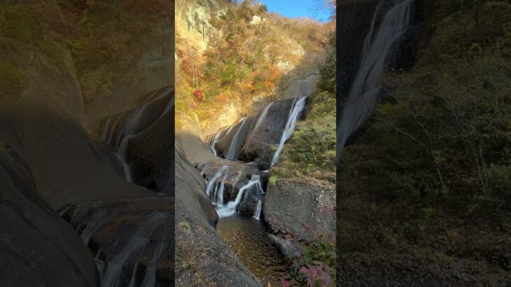 【茨城県】袋田の滝🏞️ A famous waterfall in Ibaraki that transforms with every season