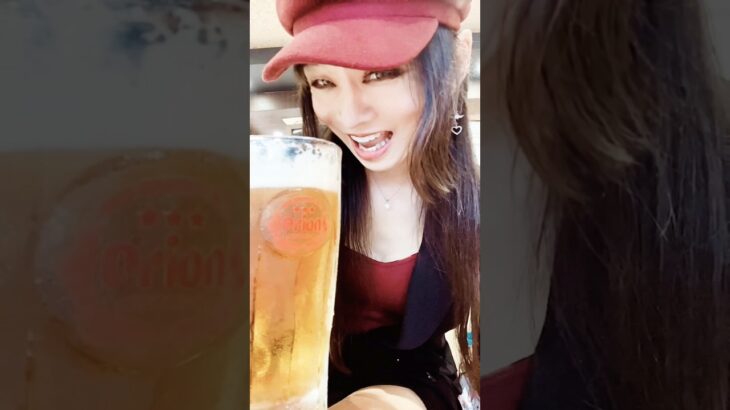 2023年 宮古空港内のA&Wにはオリオンビールがあるのよ〜💖カンパーイ💖今週もよろしくお願いします💖 #宮古島 #オリオンビール #乾杯 #cheers #beer #なさ #かわいい #ハンバーガー