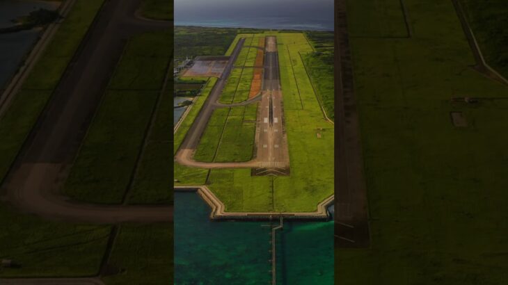 2023年 shorts #沖縄 #宮古島 #波の音 #おうちで旅気分  #海抜ゼロメートルの旅 #下地島 #japan #okinawa #17エンド #ドローン #drone #下地島空港